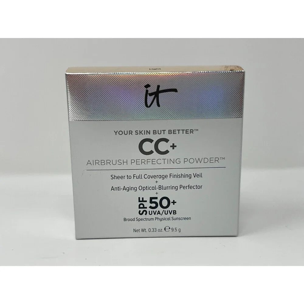 IT Cosmetics Your Skin But Better CC+ Airbrush Perfecting Powder SPF 50+ 0.33 oz